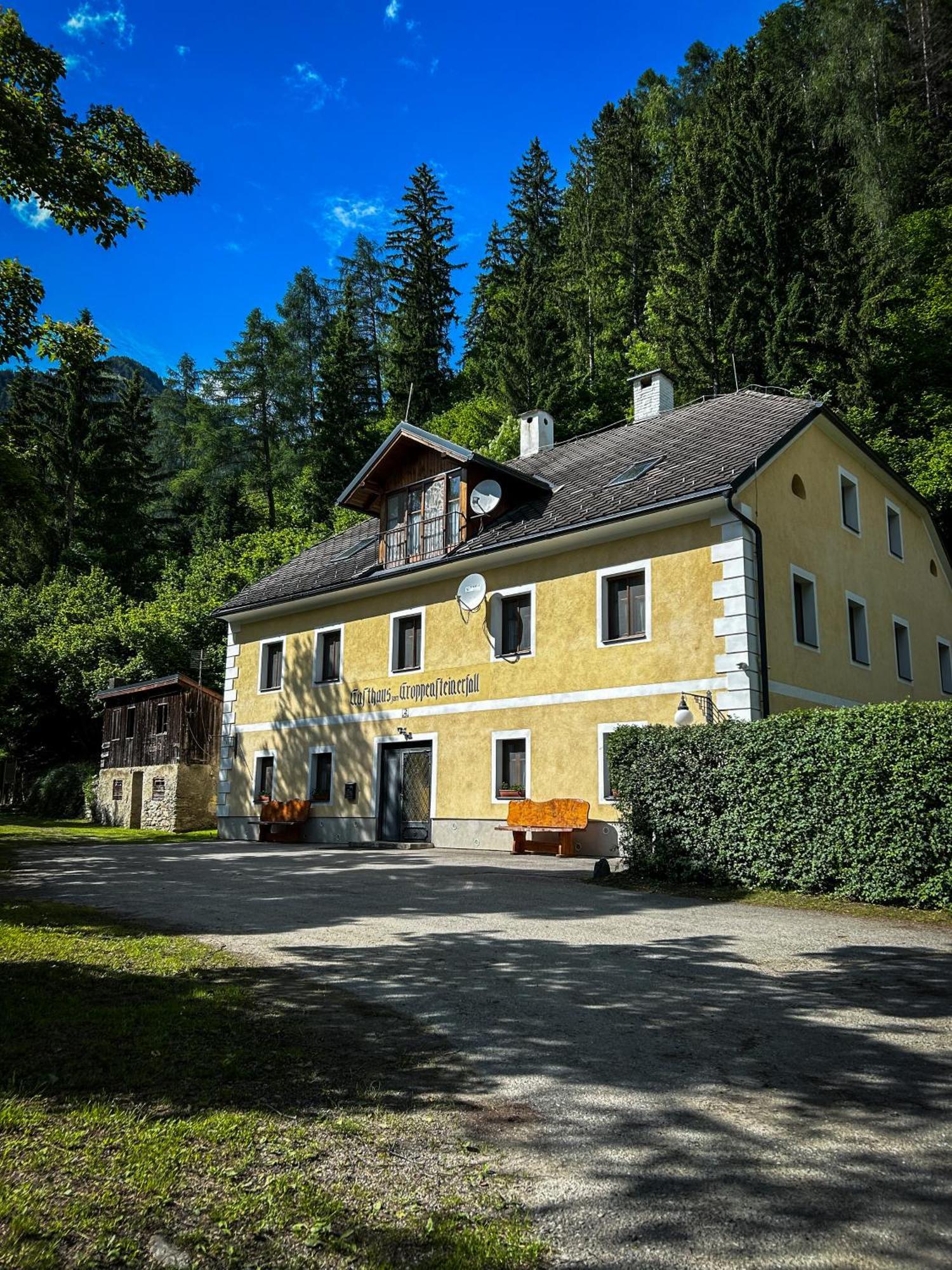 Groppenstein Apartmanház Obervellach Exterior foto
